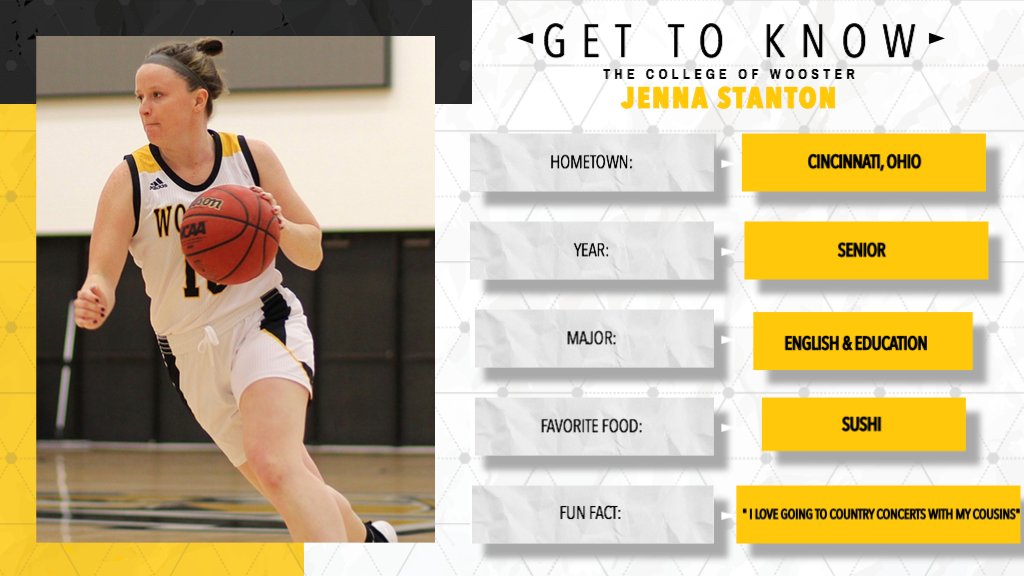WoosterWBB's tweet photo. Get to know more about senior guard @stantonjenna5 !!! #goscots https://t.co/Mal7vjHcbW