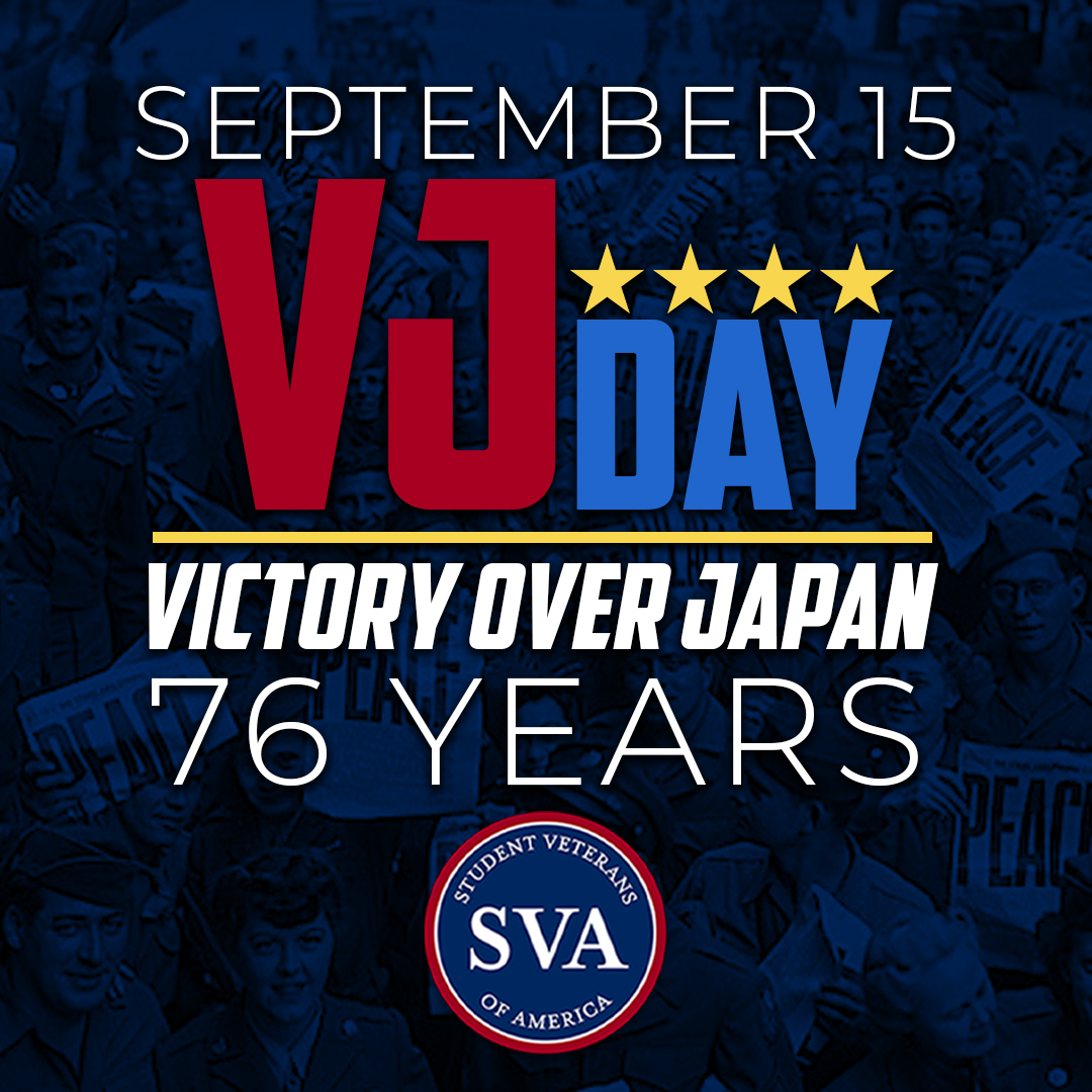 Today is V-J Day. We celebrate the end of World War II and the victory over Japan. On September 2, 1945,  the formal surrender occurred aboard USS Missouri in Tokyo Bay and President Truman declared it official "V-J Day".