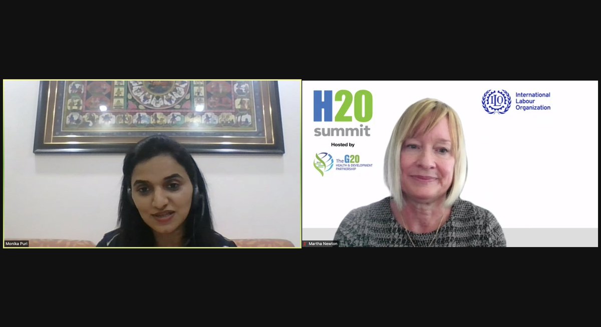 G20Partnership's tweet photo. . @drmonikapuri “A Global pandemic calls for a global response”; health systems need resilience immediately. We can build a better future. Health20SummitRome #health #buildbackbetter #covid https://t.co/8c0npbetmp