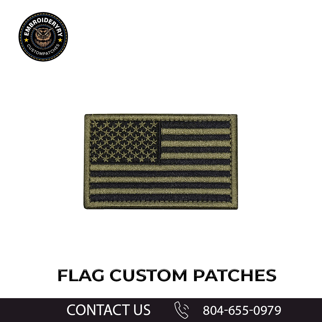 EmbroideryCust2's tweet image. Let us create your own custom flag patches, or choose from one of our available designs. Specializing in high-quality, custom embroidered patches. Browse our collection of patches for sale directly on our website

Visit our Site: bit.ly/3jPngBw
#FlagPatches