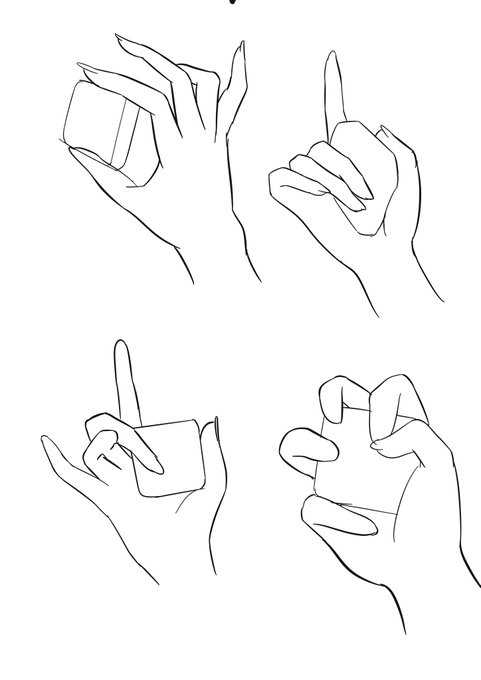 妖夢の手を描く練習 