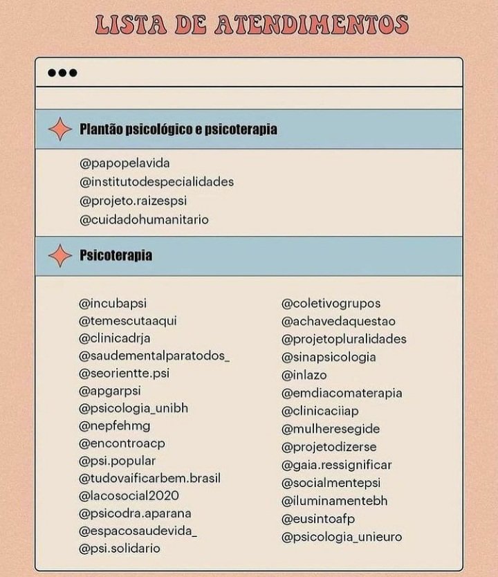 gemaquesilva's tweet photo. Oi gente, tudo certo.
Mês de setembro ligado à prevenção ao suicídio. 
Esses são instagrans com atendimento gratuito e preços reduzidos quem precisar ou indicar. https://t.co/2poZIhRwdR