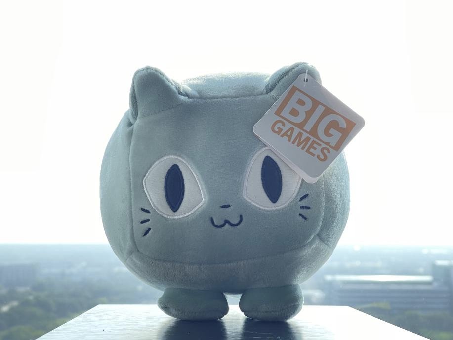 big games pet simulator x toy for huge cat with code soft stuffed