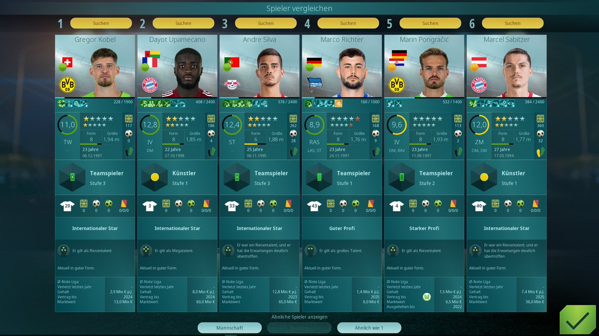 #Werbung Der Deadline Day ist vorbei, das hier sind meine Top-6 Transfers innerhalb der Bundesliga! Wenn du noch Spieler/innen für dein Team suchst, kannst du in WE ARE FOOTBALL von @THQNordic mit deinem Lieblingsverein aktiv werden. #WeAreFootballGame bit.ly/01WeAreFootball