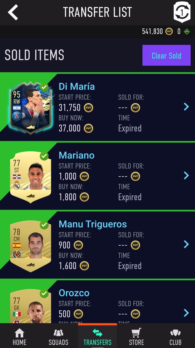 paulandreas's tweet photo. @ActiveGooner @EAHelp @ctew29 The same thing happened to me. 37 items sold, but received coins for none of them. Both on PS and the FUT Companion app. https://t.co/XKXmLQSK7v