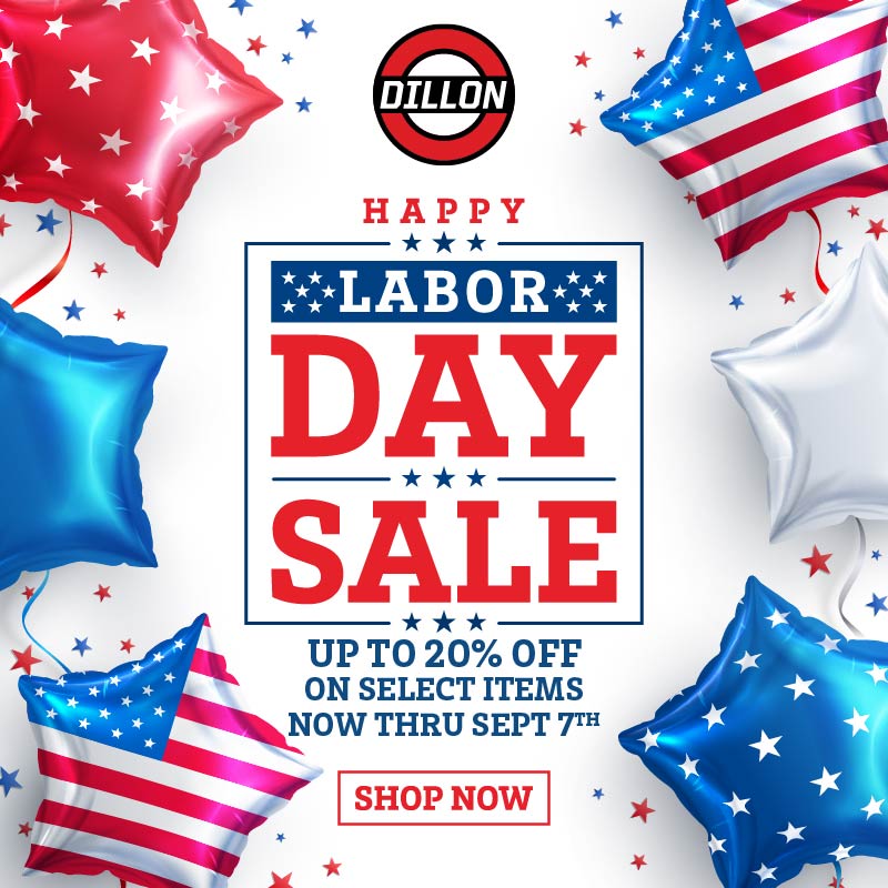 Visit DillonSupply.com today to take advantage of our early web-exclusive Labor Day Sale. dillonsupply.com/Catalog/featur… 
#laborday #labordaysale #abrasives #safetyequipment #masks #webexclusive