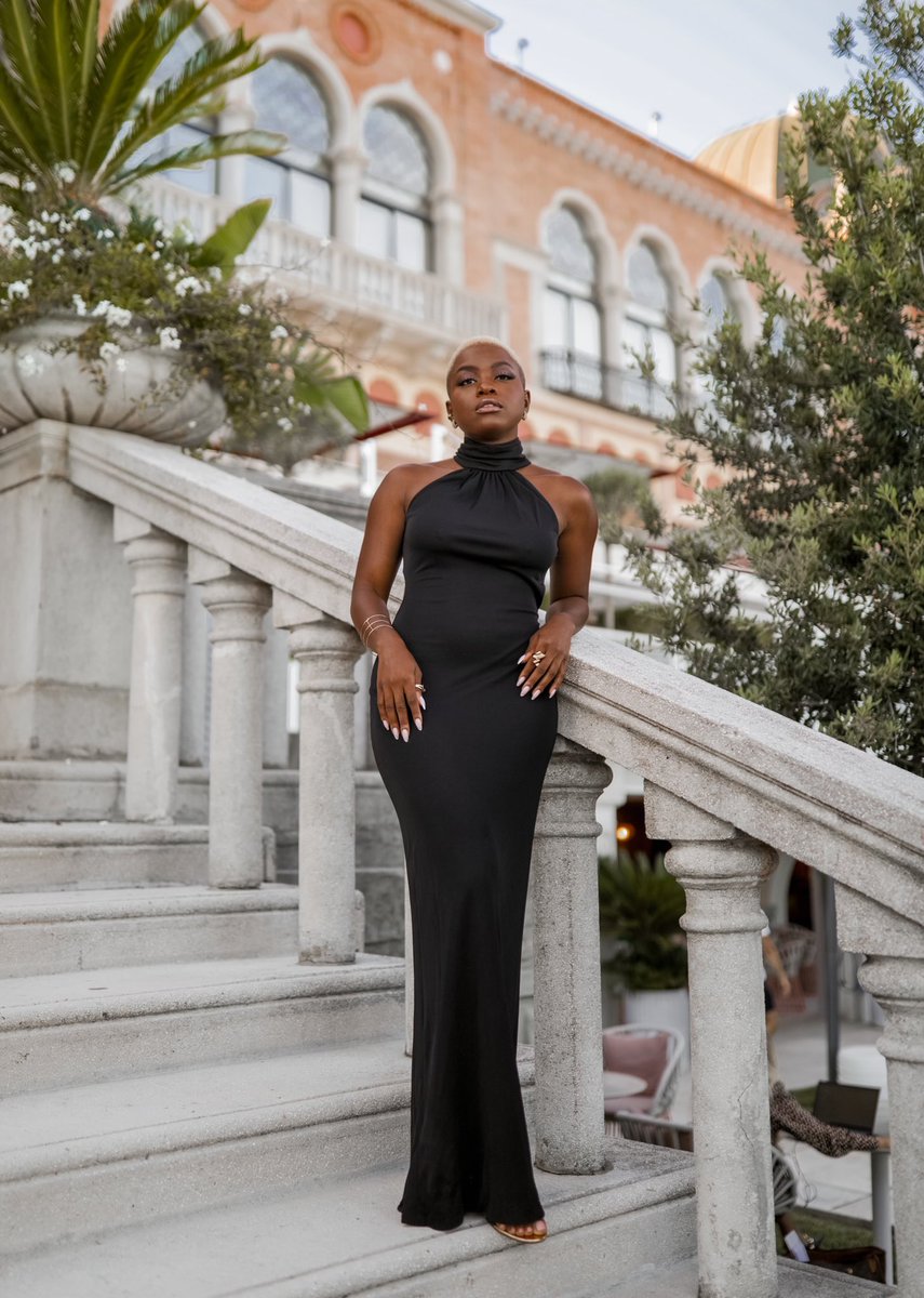 Got invited to #Venezia78 again but this time I did my own makeup 😅🙏🏾