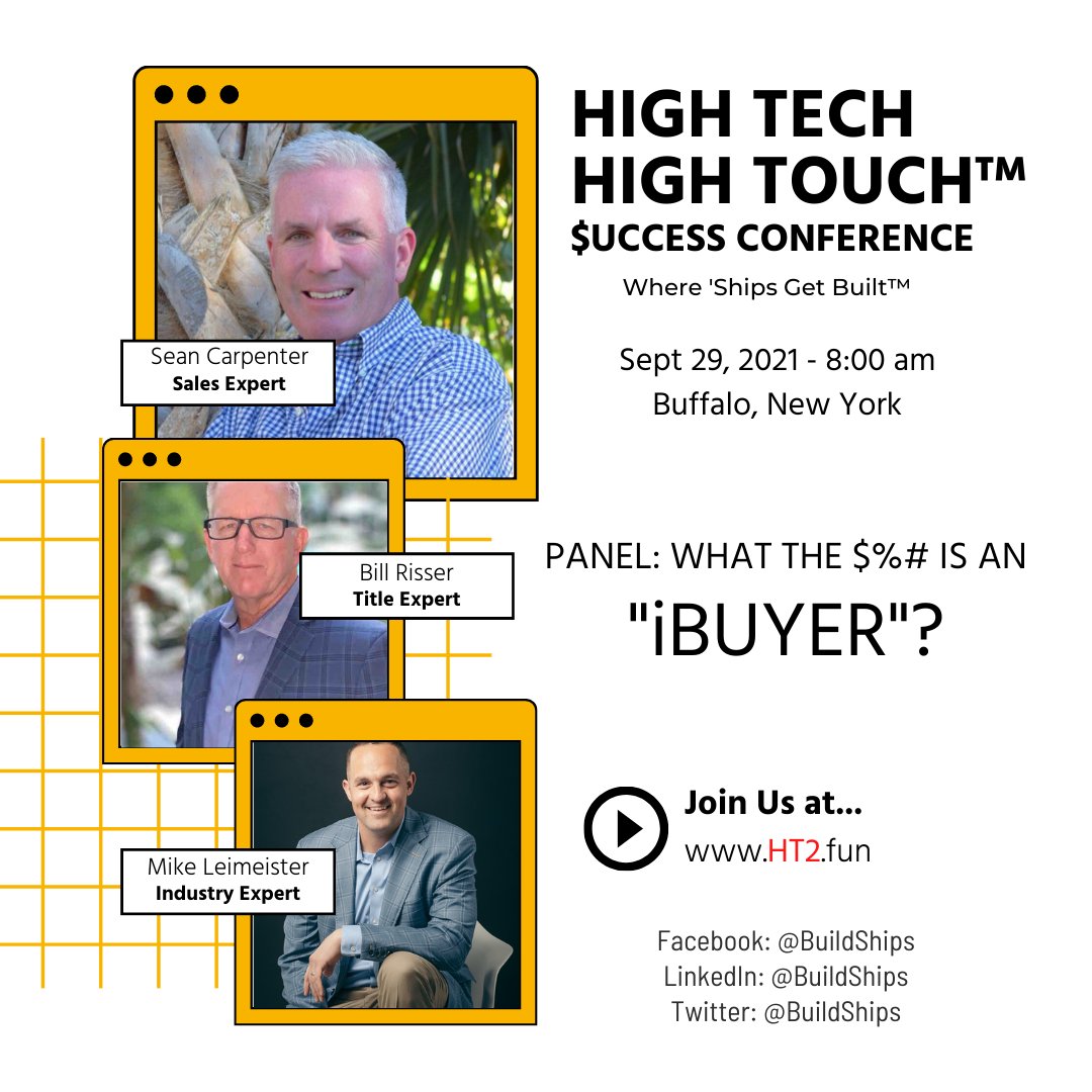 Because the real estate market is ALWAYS changing, #HT2 covers hot topics that affect #Realtors and #consumers with insight from the industry's best and brightest. Bring $uccess to your city or company at HT2.fun. <a href="/BNARwny/">BNAR</a> <a href="/SeanCarp/">Sean Carpenter</a> <a href="/BillRisser/">Bill Risser</a> <a href="/MikeLeimeister/">Michael Leimeister</a>