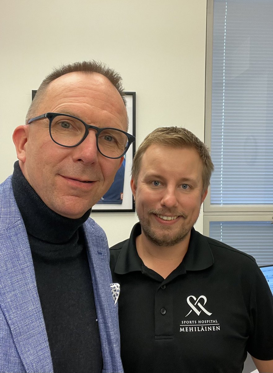 Kiitos <a href="/JesseTalikka/">Jesse Talikka</a> #urheilumehiläinen pakaran liikkuvuus on nyt optimoitu ja itsehoito-ohjeet selkeitä! Kohti #ruissalojuoksua Kiitos motivaatiosta <a href="/OlliAakula/">Olli Aakula</a> #elämänturva (maskit olivat pois vain kuvanottohetken)