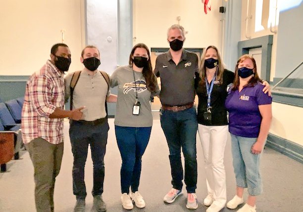 WHS AVID Elective teachers!! Looking forward to working with our <a href="/AVID4College/">AVID</a> students this year 💛💙 #GoFurtherWithAVID #woodburypride #goherd