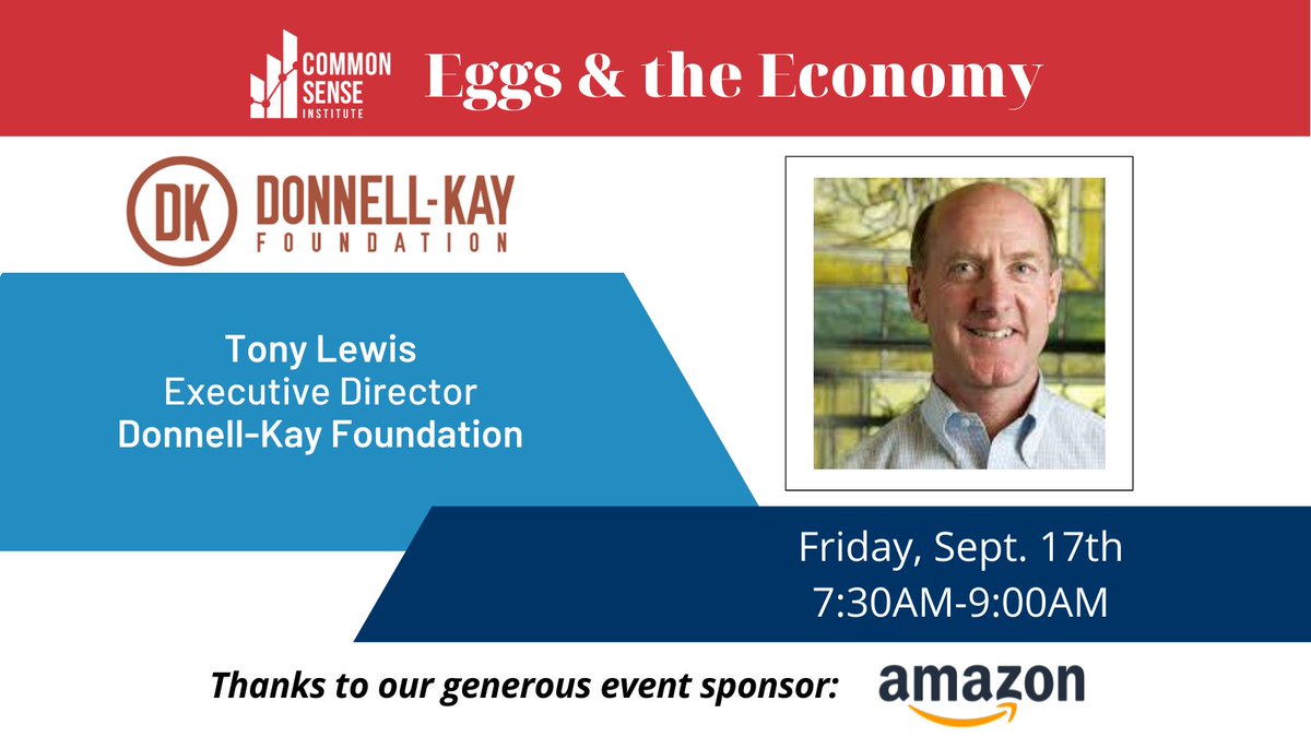 Tony Lewis is the ED at <a href="/DonnellKay/">Donnell-Kay</a> Foundation, where he serves as a thought leader in re-imagining the CO educational system. Join Tony as he provides his perspective on the LEAP ballot measure at E&amp;E on Sept. 17th at 7:30am. Register: bit.ly/3mfIqKa #copolitics