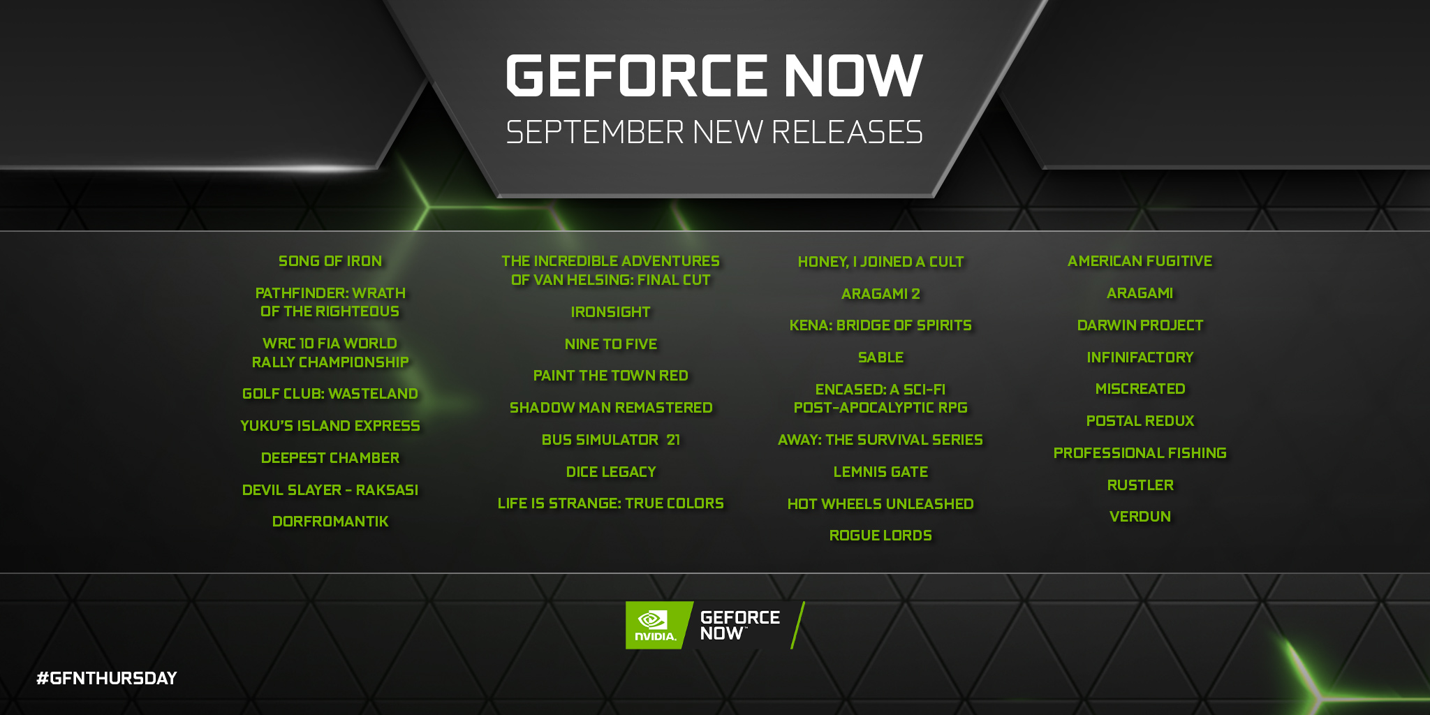 Geforce now release clearance date