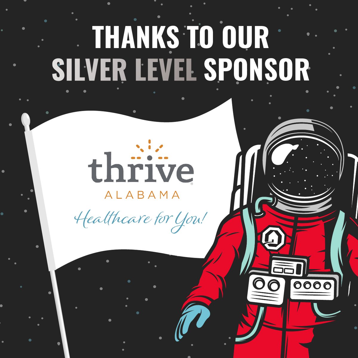 Thank you, Thrive Alabama, for sponsoring One Giant Leap! Also, thank you for all the good things you do for First Stop and our community. We are so appreciative! ❤️
Sign up to sponsor our event now: ow.ly/ngwu50G10Wa