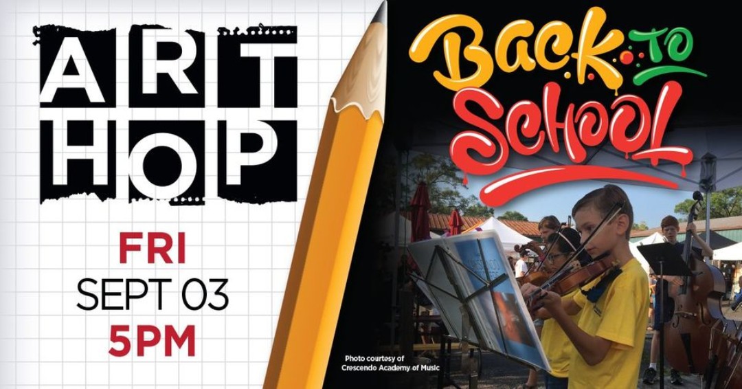 Don't miss Art Hop this Friday Sept 3 starting at 5pm - downtown Kalamazoo!