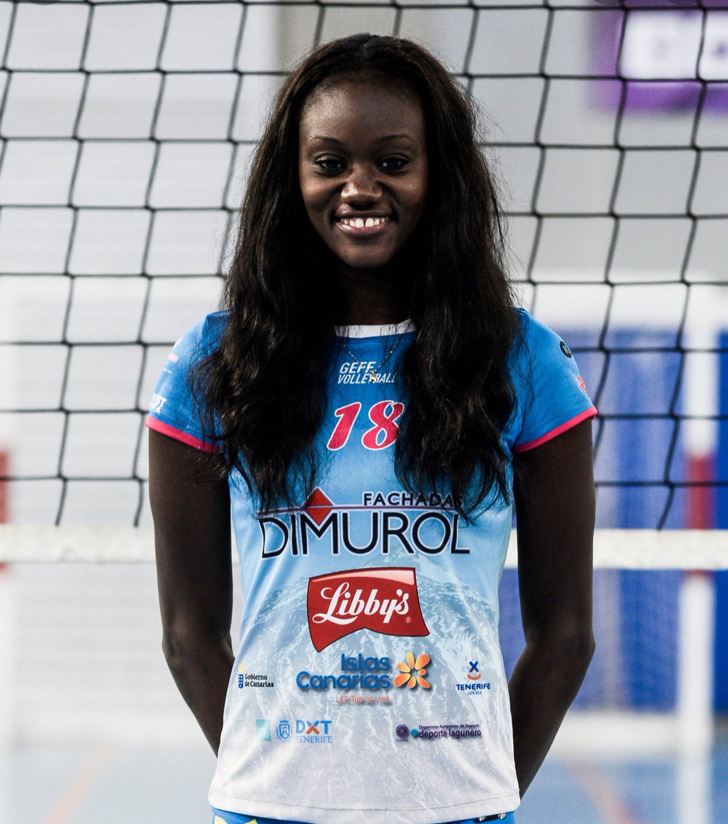 volleytrails's tweet photo. Middle blocker from Senegal Mame Diouf joins 🇰🇿 Zhetysu Volleyball Club. #volleyball #AVC #ClubVolleyball https://t.co/NK3fGTds9M