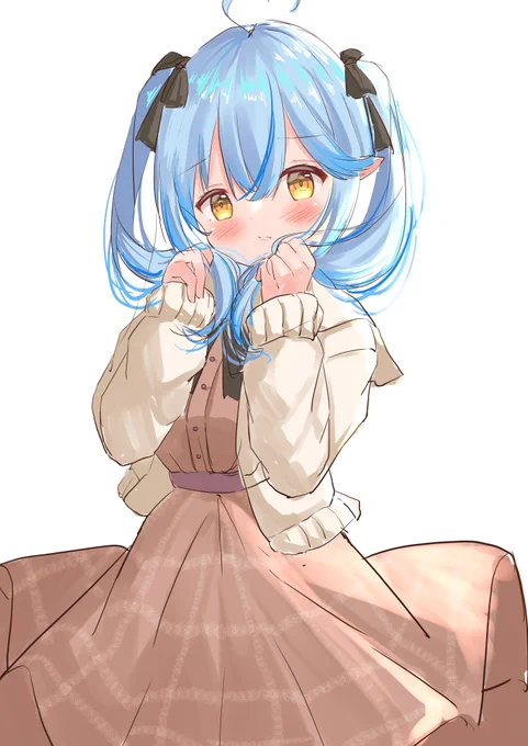 新衣装のツインテラミィちゃん可愛すぎました〜〜〜!!!
#雪花ラミィ新衣装 #LamyArt 