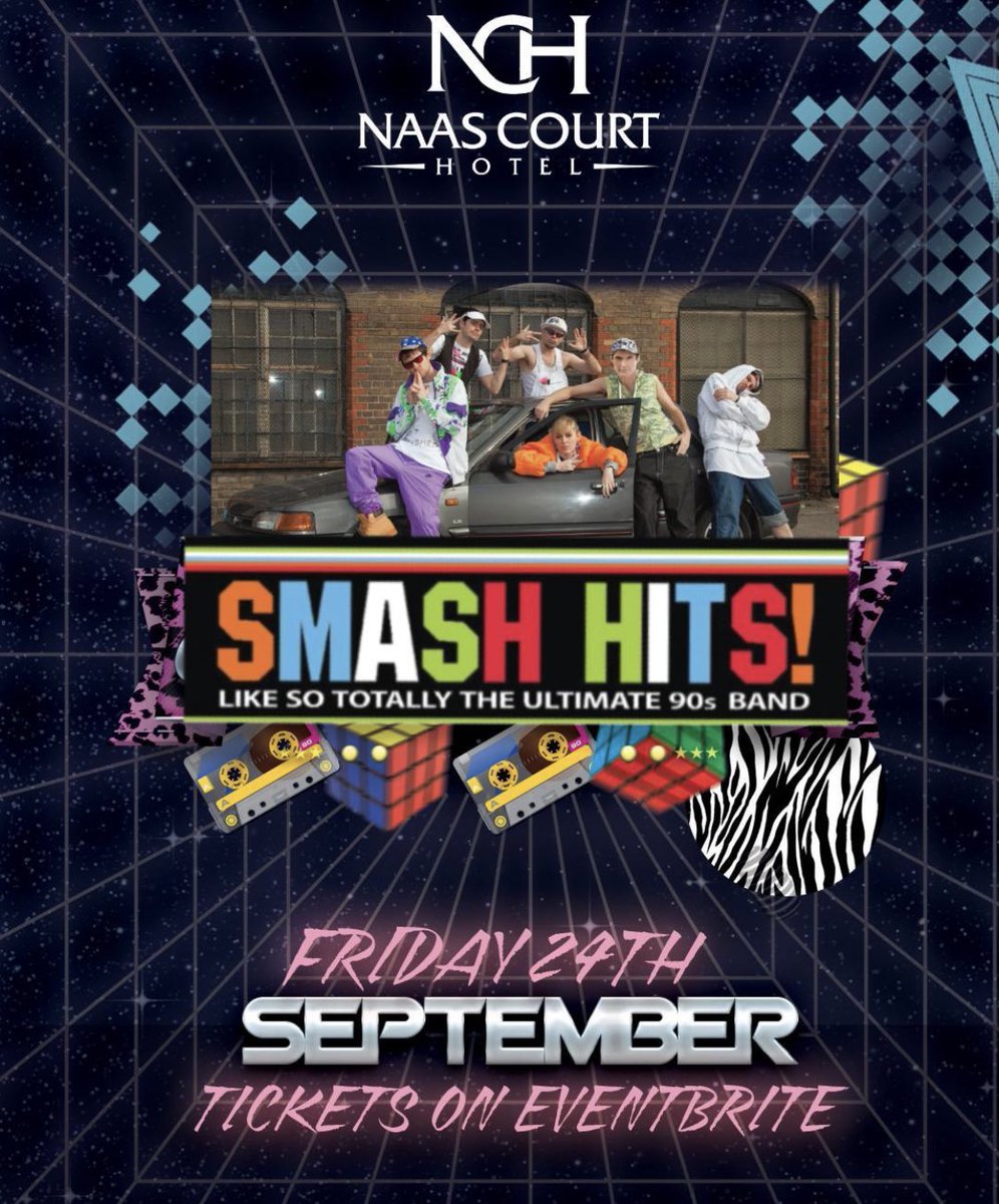 Nearly sold out coming Friday 24th @SmashHits90s