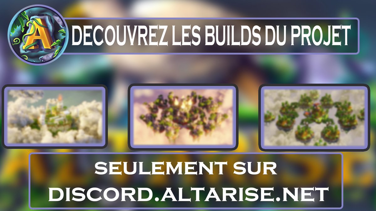 Altarise_mc's tweet photo. Découvrez les build du projet @Altarise_mc seulement sur https://t.co/vBxIw2LNVN dans notre channel spoil. https://t.co/bxQAscdzED