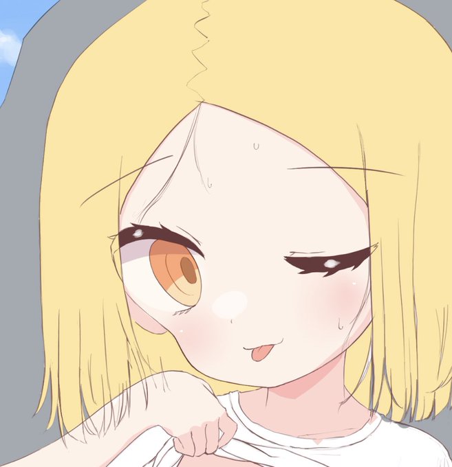 目の塗り、このくらいシンプルでもいいかも 