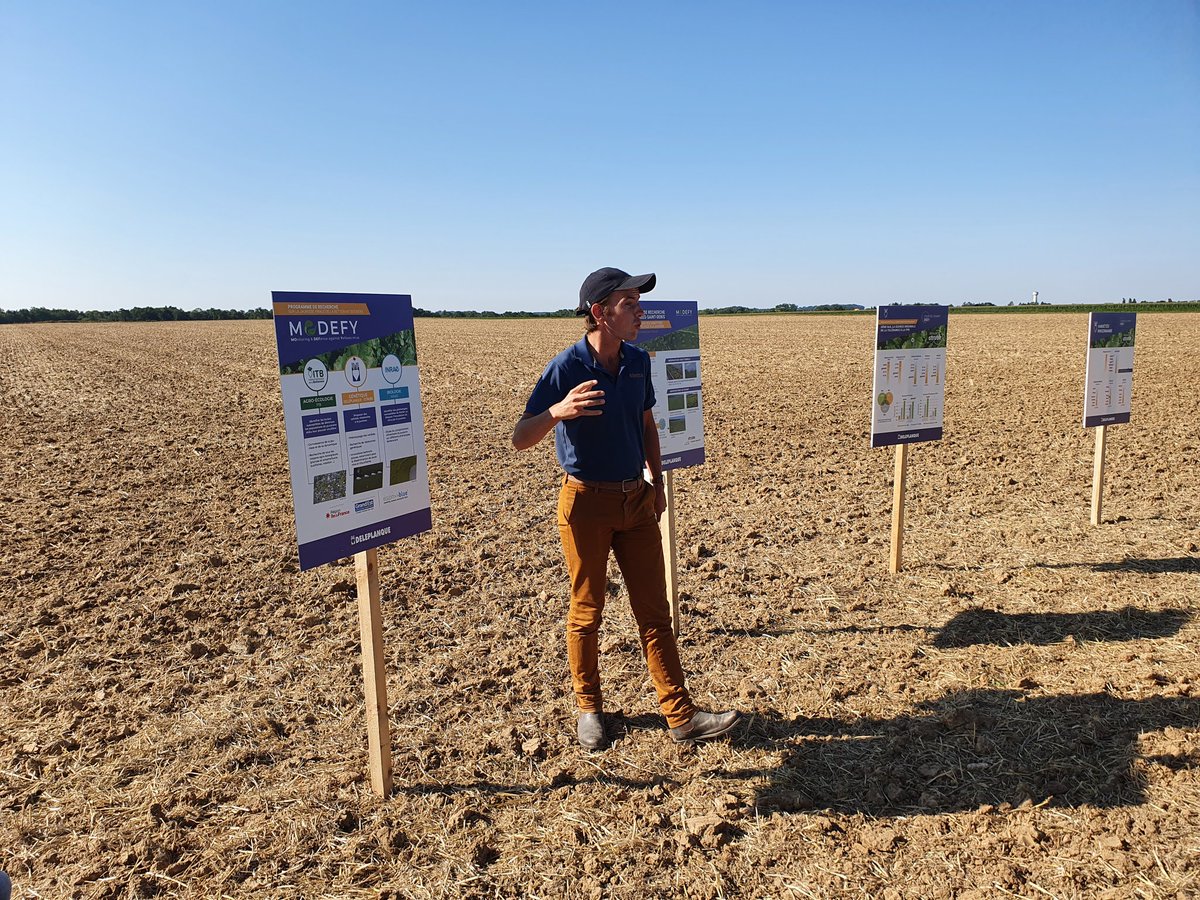 MaximeBoutonDE1's tweet photo. Présentation des travaux sélection #modefy @DeleplanqueCie par @PaulEdeline2 notre responsable expertise variétale aux équipes sucrières du sud de Paris. #ceuxquifontlessemences #ceuxquifontlesbetteraves 
@RaphaelMusnier @bussy_patrick @BracavalAugust1 @SophieBu4 https://t.co/GziKr2xoF5