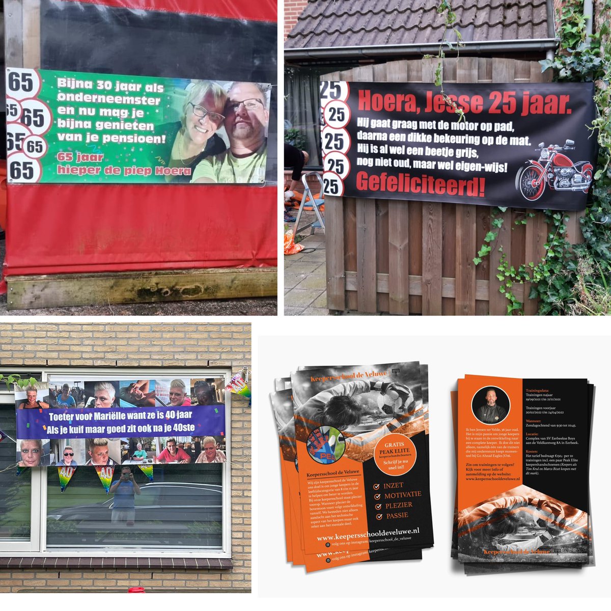 Weer mooie opdrachten mogen maken voor verschillende klanten en gelegenheden 👍🏻