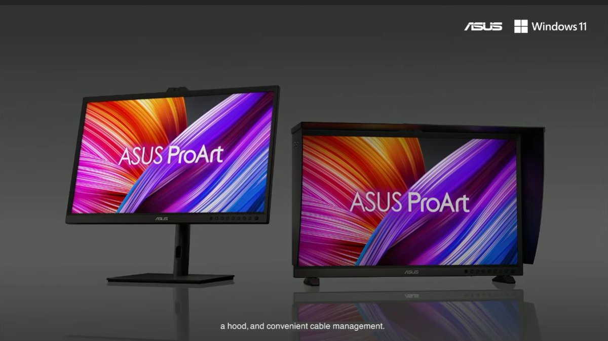 osamahesam1's tweet image. أسوس تعلن عن شاشة الأوليد PA32DC الموجهة لصناع المحتوى 

- شاشة 31.5&quot;.
- دقة 4k UHD.
- 99% DCI P-3
- ألوان ممتازة يمكنك معيارتها بسهولة من خلال حساس أعلى الشاشة مباشرة.

#CreateTheUncreated #تقنية