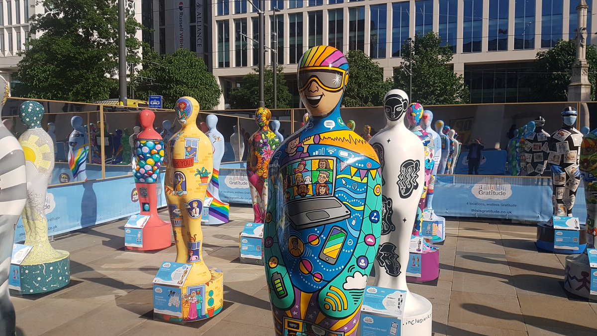 Join us live <a href="/GranadaReports/">ITV Granada Reports</a> at six for the brilliant exhibition called Gratitude. 51 sculptures dedicated to NHS staff and key workers. #thisisgratitude