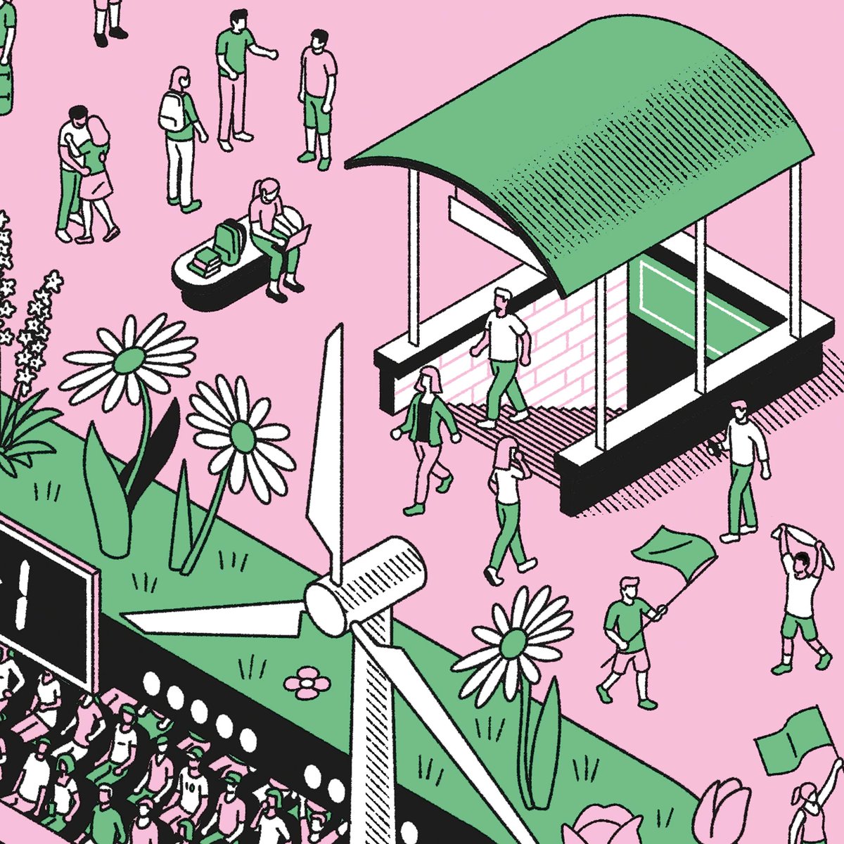 I had the pleasure of drawing the cover for the new issue of <a href="/Lanuovaecologia/">La Nuova Ecologia</a> 
A magazine curated by an Italian environmental association called <a href="/Legambiente/">Legambiente</a> 

#illustration #drawing #artist #digitalart #artwork  #illustrator #design #soccer #procreate #magazine #cover