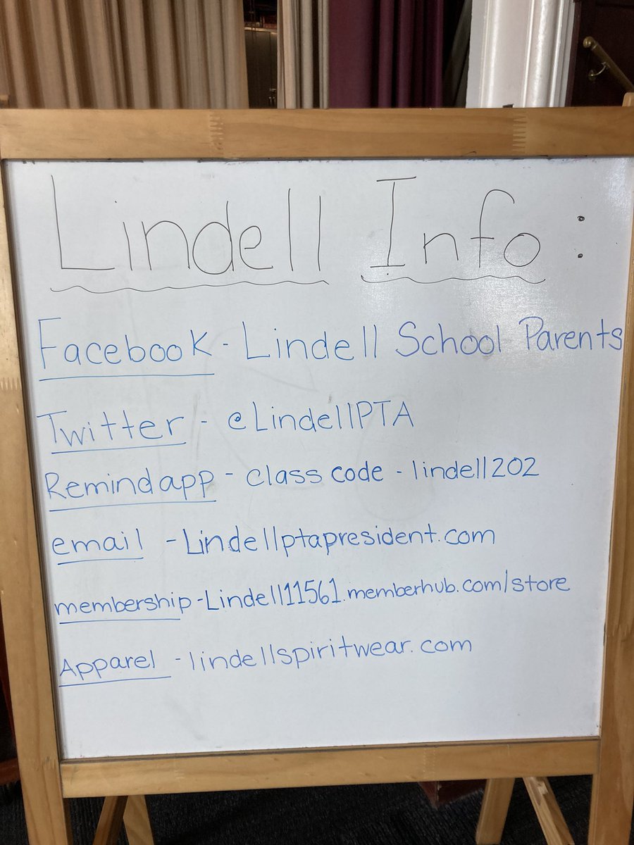 Join our #LindellPTA