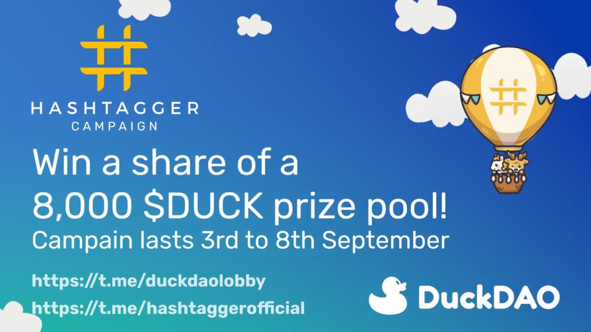 dao_duck's tweet image. 🐥DuckDAO and @HashtaggerHQ 🤝 to disrupt social media marketing and create a foundation for incentivized organic engagement 🔥
To 🎉 the 🤝, we are distributing 8K $DUCK to members of our collective community 🤑
📖more here: cutt.ly/wWvRKyP
#DuckDAO #Hashtagger