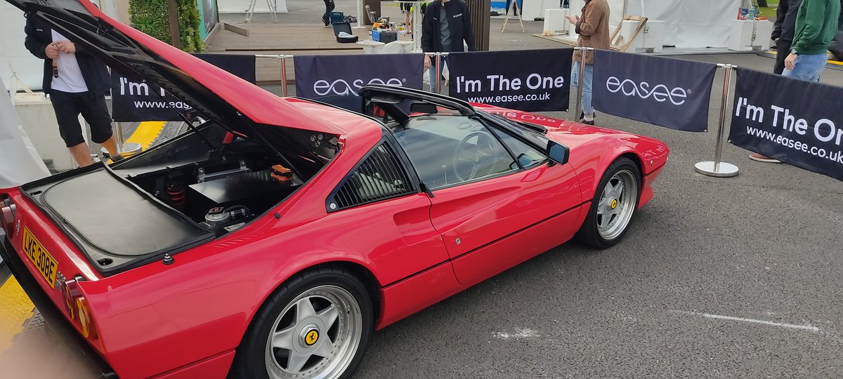 Electric Ferrari 308 tweet media