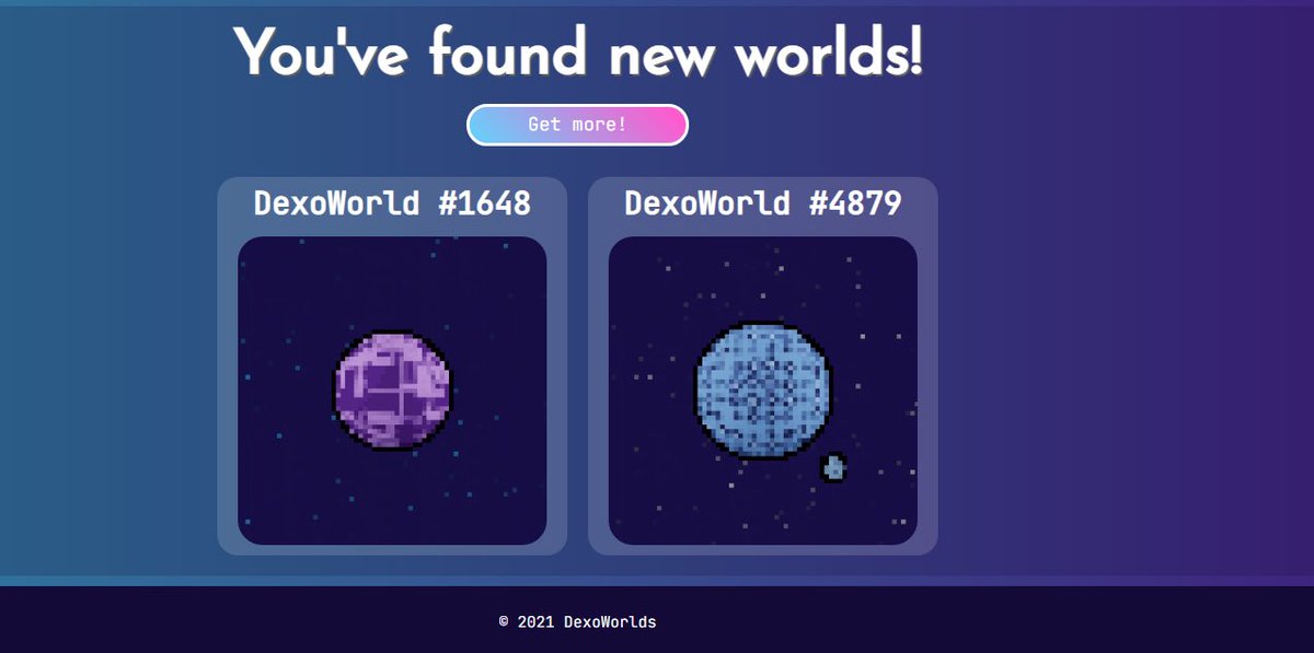 Yeah son! <a href="/DexoWorlds/">DexoWorlds CNFT</a>