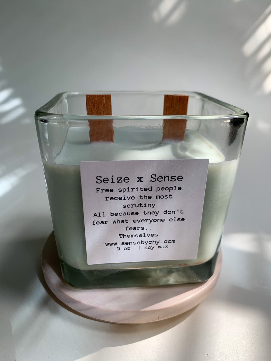 sensebychy's tweet photo. Candles are now ready for purchase! Thank you again @seizethemindpod for the collaboration 🤟🏾 check his writings out! only on https://t.co/LHm3NeBz2U https://t.co/34jnD4HaQS