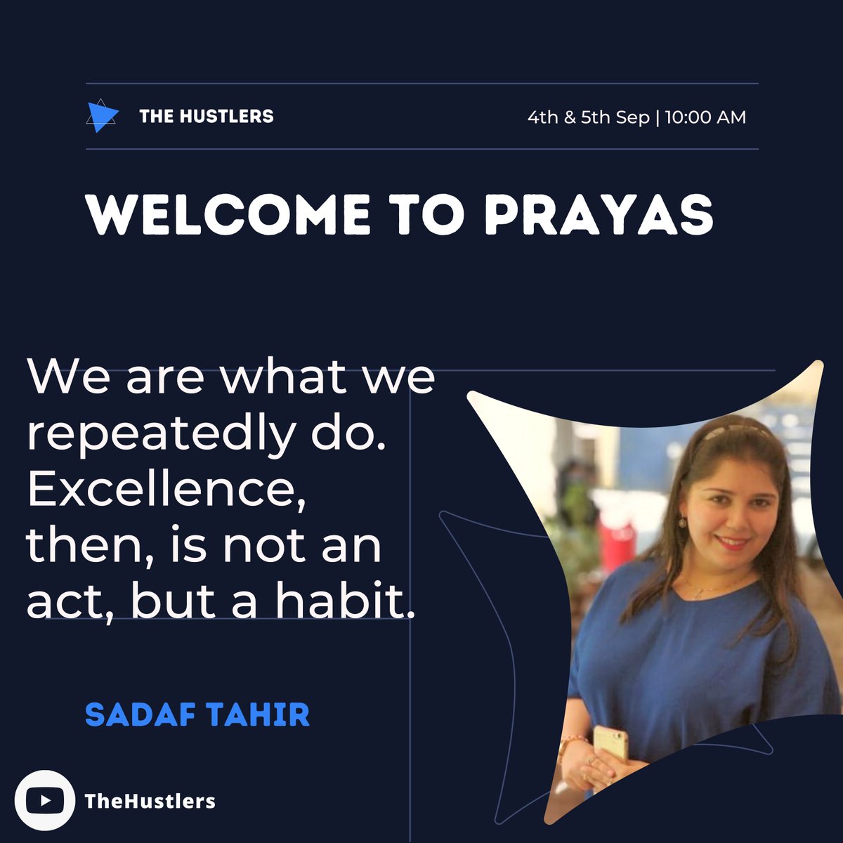 TheHustlers_'s tweet photo. The Hustlers are here with the biggest summit of the year, Prayas 2021. An event for students to learn, collab and contribute to their dream career.

Welcome To PRAYAS
 
So what are you waiting for?
Register yourself @
https://t.co/LA4Gajpti7 https://t.co/62dQZYsfbR