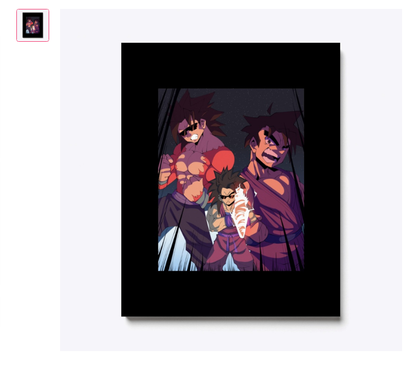daitomodachi6's tweet photo. A reminder that the Android 21 sale will end this Sunday! Afterward, ALL Android 21 merch will be gone including the Slicko Gokhan Planet Fucker Gohanverse Poster! You can get it here! #gohanverse 
https://t.co/NJSX48j6TI https://t.co/pbqo2FbBu9
