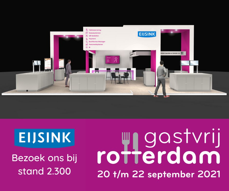 Over minder dan drie weken is het zover: <a href="/Gastvrij_Rdam/">Gastvrij Rotterdam</a>!😃Ervaar onze nieuwste oplossingen, zoals booq QR-bestellen en booq Payment zelf tijdens de beurs. Meer info➡️bit.ly/3BsoS9Q