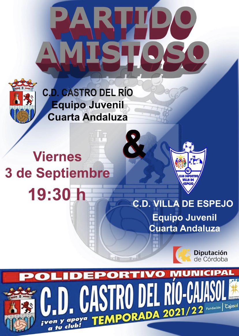 PARTIDO AMISTOSO 
⚽️EQUIPO JUVENIL⚽️