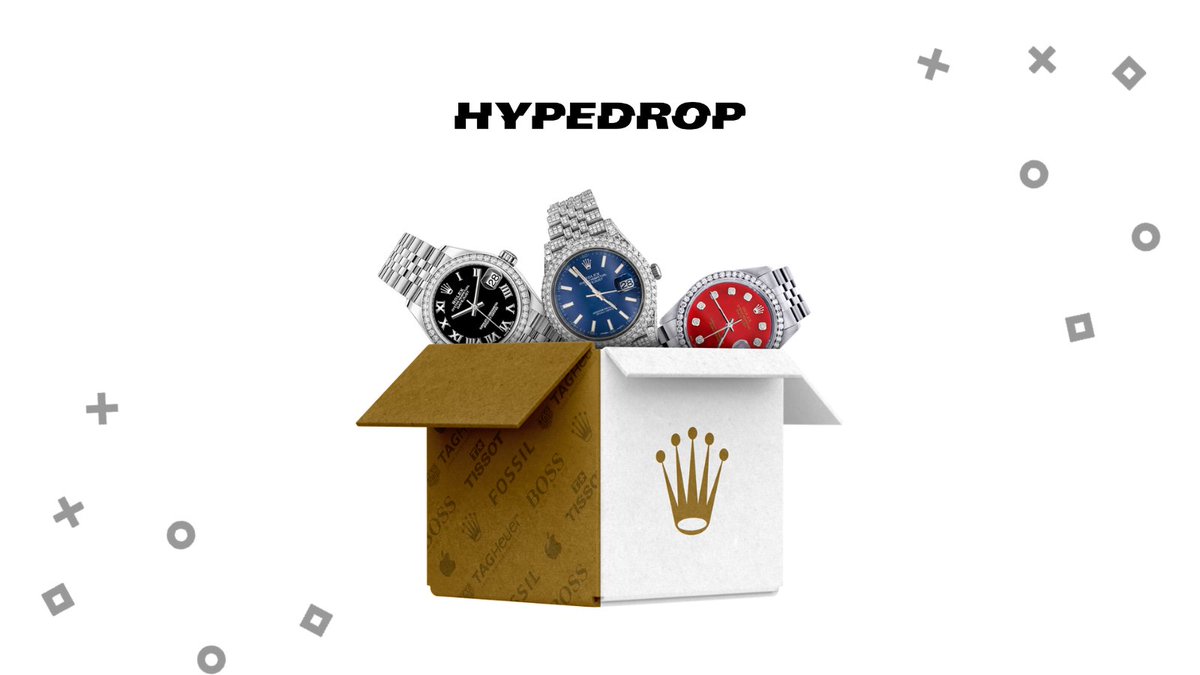 HypeDrop's tweet photo. Happy #HypeDrop time! We've got 10 'Time Is Money' Mystery Boxes to give away at random!

To be in with a chance of winning; follow us, like this tweet, retweet this tweet and tag a friend who should try #HypeDrop in the replies!

We'll announce the winners in 90 minutes. GL! 📦 https://t.co/UXQfSOrRcW