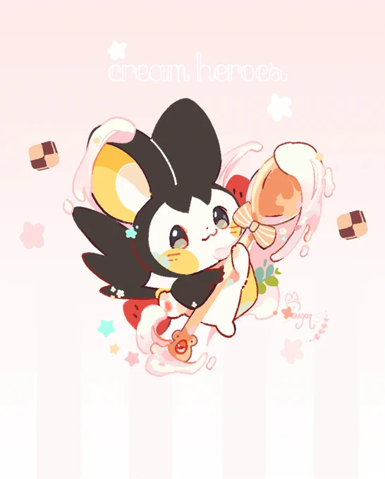 Cream heroes!✨🍰 