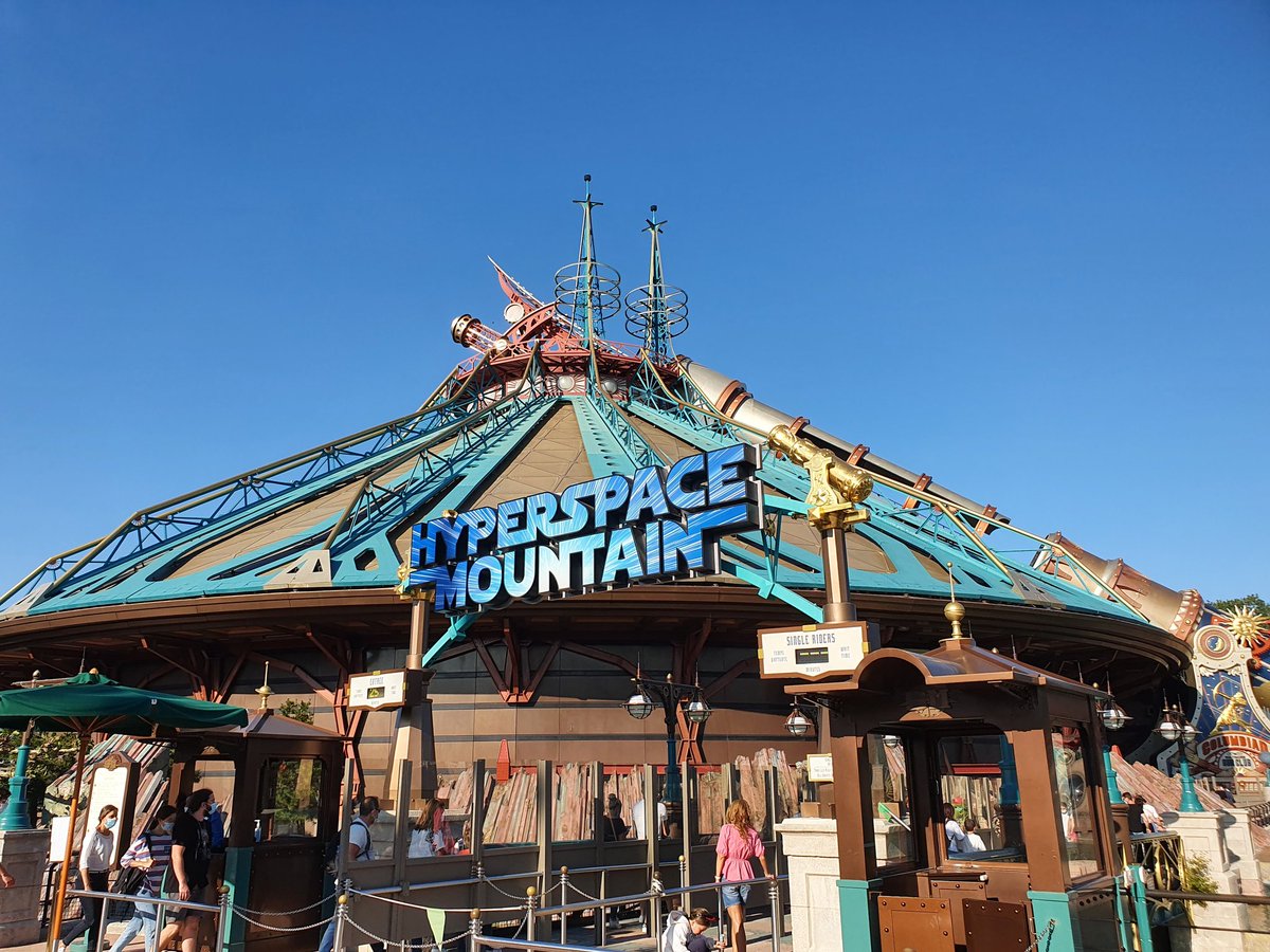 Launching into space with Hyperspace Mountain!🚀 <a href="/DisneylandParis/">Disneyland Paris</a> #DisneylandParis