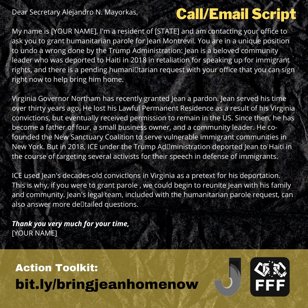 Families for Freedom tweet media