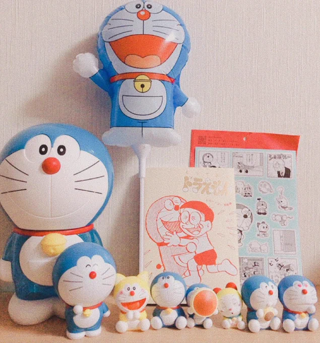 ドラえもんおめでとうーーーー
大好きでーーーーす!!🥳
(持ってるもの集めた笑) 