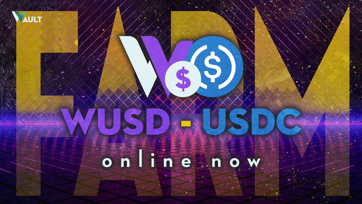 Wault_Finance's tweet photo. $WUSD-USDC farming is now online! Don't miss the initial high #APRs !

👨‍🌾Farm:
https://t.co/dQzbgoEf9d

#DeFi #YieldFarming #Polygon #Crypto #matic https://t.co/CZRddFJFgg