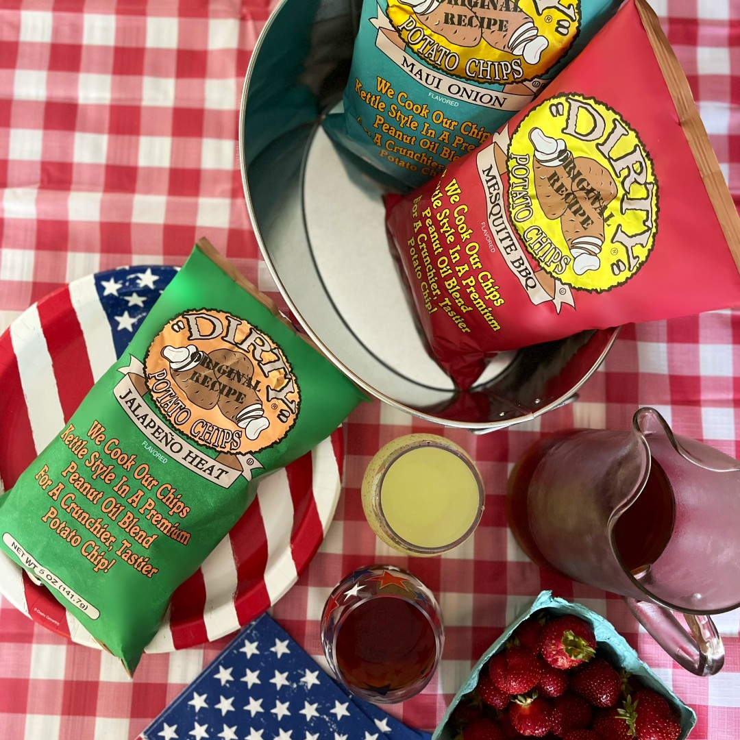 Dirty Chips has entered the chat.

How are you spending this long weekend? 🇺🇸