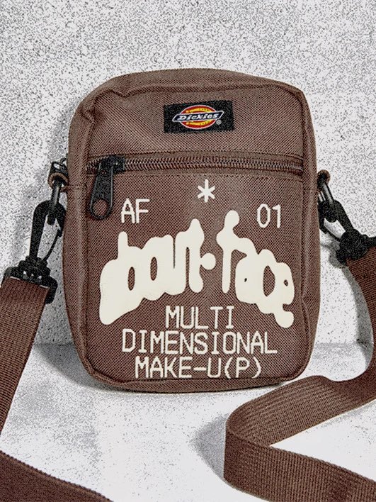 Dickies Brown Crossbody Bag