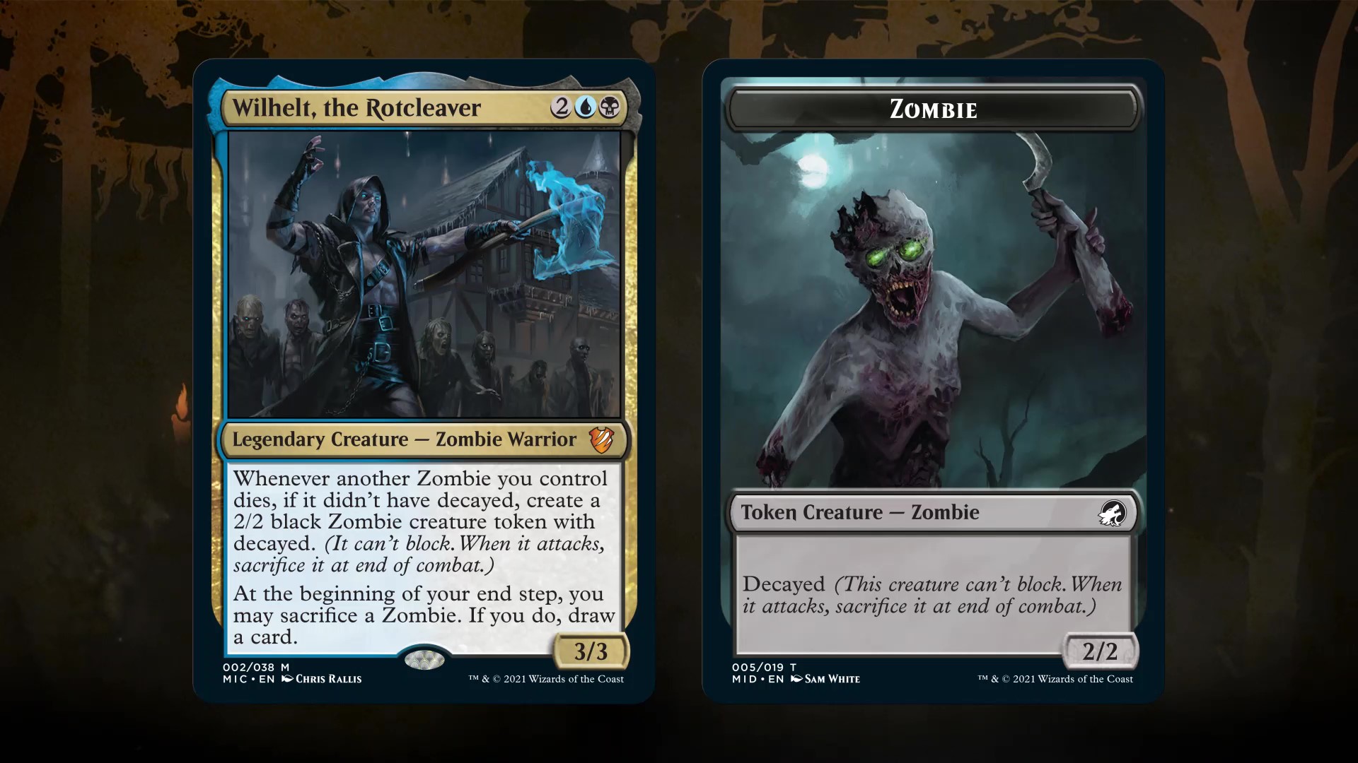 Magic: The Gathering on X: “Here comes Wilhelt, the Rotcleaver and 