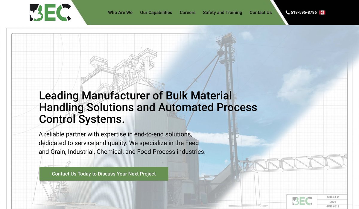 👀 SNEAK PEEK 👀

Our website got a refresh too! Check out becorp.ca to learn more about who we are as a company, our capabilities, examples of past projects, partners &amp; suppliers we work with, safety and training, and possible job opportunities! #becorp #website