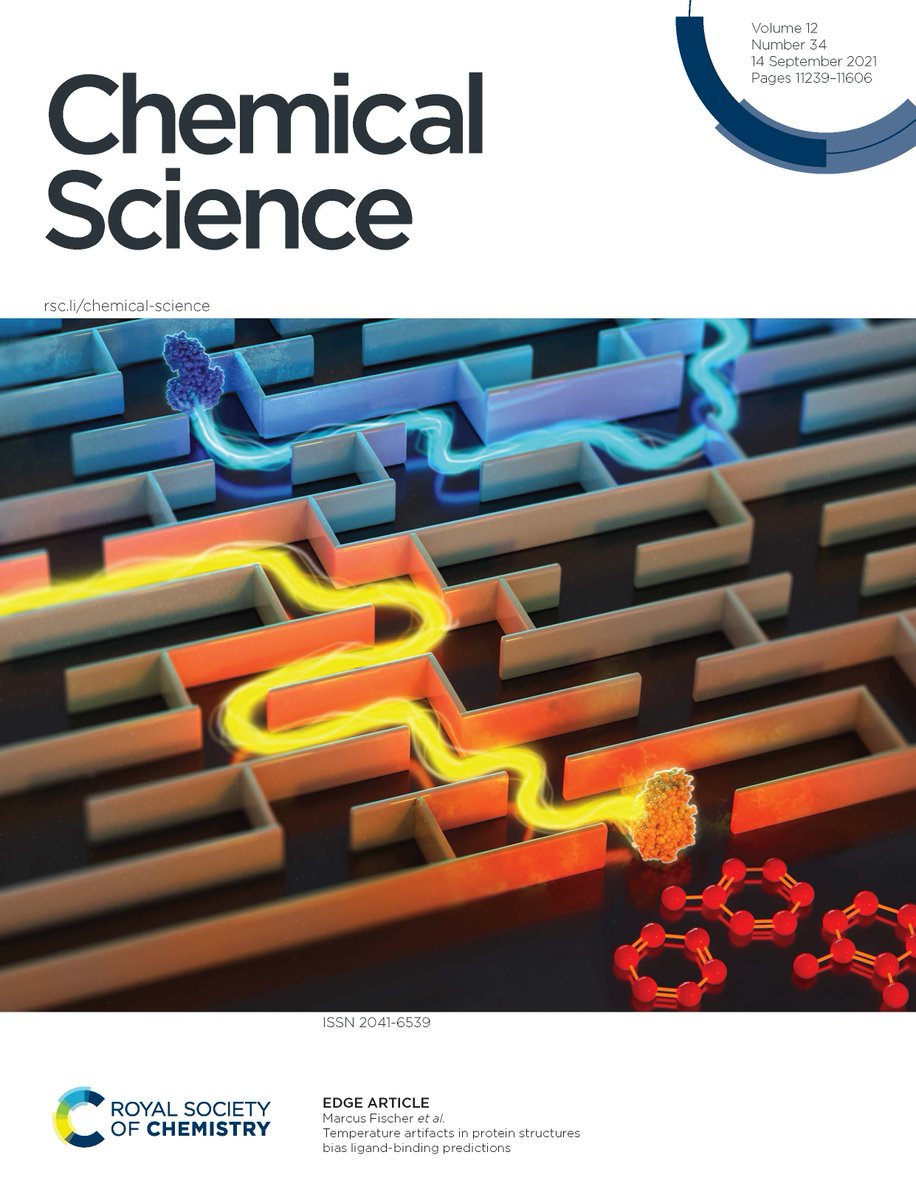 Who doesn't love a beautiful cover?  Congratulations to Marcus Fischer <a href="/TheFischerLab/">TheFischerLab</a>, Shanshan Y. C. Bradford, and Maddie Rice <a href="/_maddvisuals/">Maddie Rice</a>!  

Don't miss the article bit.ly/Fischer_Media and the manuscript rsc.li/2WLrAbk
<a href="/StJudeResearch/">St. Jude Research</a>