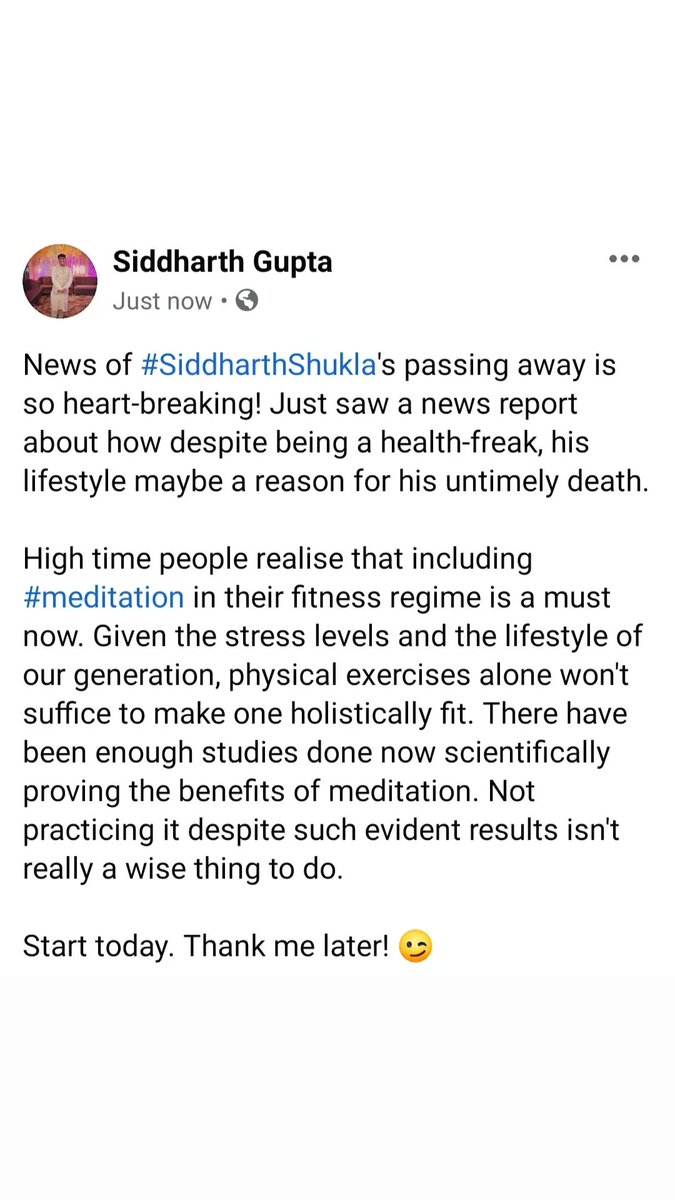 mrsiddharthgupt's tweet image. #SiddharthShuklaRIP