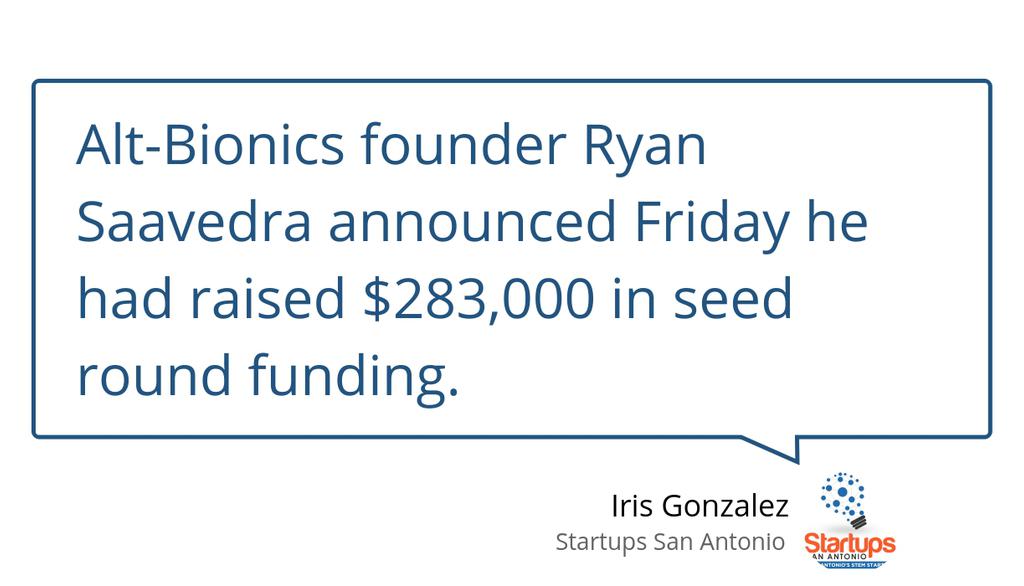 Startups_SA's tweet photo. The investment will get Alt-Bionics closer to its goal of helping those seeking an affordable robotic hand.
Read the full article: Robotic Prosthetics Startup Alt-Bionics Raises $283K Seed Funding
▸ https://t.co/qbC6Y1TkZq
#robotics #prosthetics #SeedRoundFunding https://t.co/eJ1cU70QhN